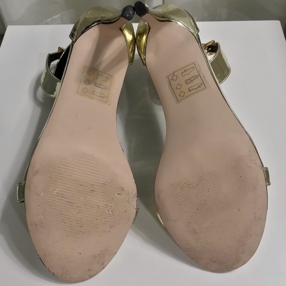 ASOS gold sandals, size 9/9.5 - Picture 9 of 10